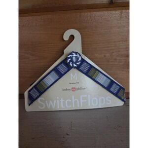 Lindsay Phillips Switchflops Interchangeable Straps Jami Size Medium 7/8 New